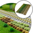 thumbnail image 4 of Milaget Grass Tufts Lowland Shrubs Tuft Artificial Grass Layout Decor Terrain Models Kit Multi, 4 of 9