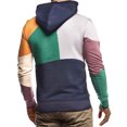 thumbnail image 1 of Chaqueta informal con capucha para hombre, suéter a juego de colores de otoño e invierno Pompotops oipoqjl14671, 1 of 4