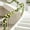 Green, variant on 21 Heads Artificial Rose Flower Vine 72.83 Inch Multi Color Plastic Floral Garland European Style for Wedding Home Wall Decor(Pink)