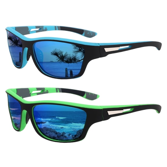 KitGody Unisex Polarized Sports Sunglasses Ideal for Fishing, Outdoor Sun Protection, Cycling, and Driving