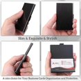 thumbnail image 5 of Business Card Holder, Slim Business Card Case for Men & Women, Pocket Metal Card Case, Professional Stainless Steel Business Card Holders, Purse Name, 5 of 5