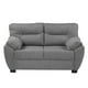 thumbnail image 1 of Sofá Love Seat Dicasa Monza 2 Plazas Gris para Sala, 1 of 11