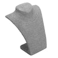 thumbnail image 4 of Necklace Pendant Display Bust Mannequin Jewelry Display Stand Holder Showcase Display Shelf Jewelry Gray M, 4 of 9
