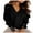 Black, variant on Vedolay Half Zip Sweatshirt Women Women's 2023 Casual Long Sleeve Solid Lightweight Pullover Tops Loose Sweatshirt with Pocket,White XL