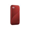 thumbnail image 4 of WD 1TB My Passport SSD Portable External Solid State Drive, Red, Sturdy and Blazing Fast, Password Protection with Hardware Encryption - WDBAGF0010BRD-WESN, 4 of 8