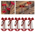 thumbnail image 4 of Tent Stakes, 5pcs Tent Fixing Anchor Pegs Spring Buckle Adjustable Easy Installation  For Traveling Blue,Red, 4 of 8