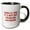 Black/White, variant on 3drose, Funny Text About Retirement, 11oz Two-tone Black Mug