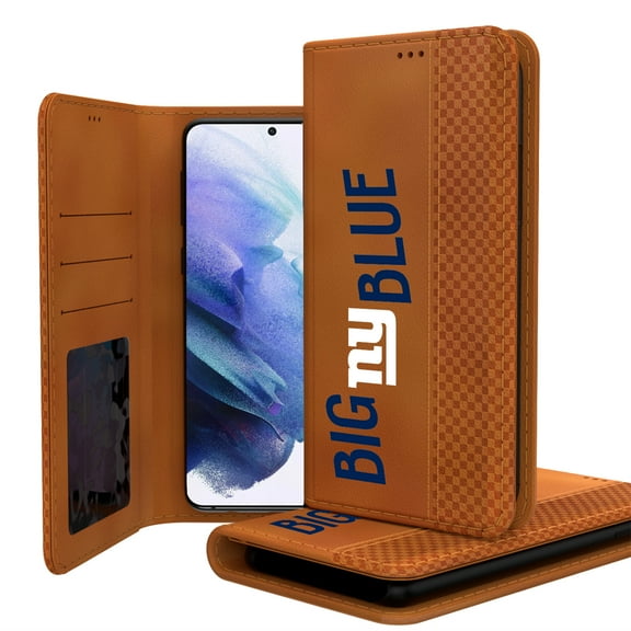 Keyscaper Brown New York Giants Galaxy Folio Case