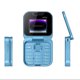 thumbnail image 1 of Teléfono plegable MuYan con doble SIM y doble modo de espera, mini teléfono de respaldo, C, 1 of 3