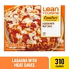 Lean Cuisine Meat Sauce Lasagna Microwave Meals for Lunch or Dinner, 10.5 oz (Frozen)