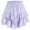 Purple, variant on Lixiuxyad Skirt for Women Flowy Skater Skirt With Ruffle Casual Tennis Skirt Solid Color Lace Trim Comfort Stretch Waistband For Daily Wear,Beige