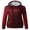 Red, variant on Women Christmas Snowflake Jumper Pullover Tops Printed Long Sleeve Sweatshirt Hoodies