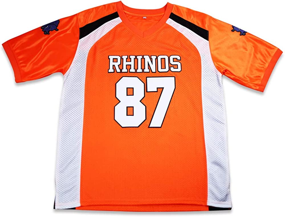 boriz H MCCRINGLEBERRY 87 Rhinos Football Jersey Stitch
