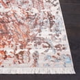 thumbnail image 5 of SAFAVIEH Vintage Persian Roswell Abstract Polyester Area Rug, Blue/Brown, 5' x 5' Square, 5 of 9