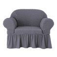 thumbnail image 1 of CAROOTU High Elastic Sofa Cover All-Protection Solid Color Non-slip Universal Fabric, 1 of 5