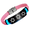 Pink, variant on Magen David Glow Bracelet, Glow in The Dark Star of David Silicone Wristband – Jewish Faith Wristband for Men Women, Israel Gift for Hanukkah & Birthdays