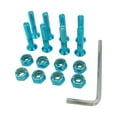 thumbnail image 2 of Colaxi 5x8pcs Replacement Skateboard Hardware Set Longboard Screws Accessories blue, 2 of 10
