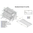 thumbnail image 4 of Woodland Staircase Bunk Bed Twin over Full in Multiple Colors and Configurations, 4 of 7