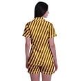 thumbnail image 4 of Moomaya Womens Short Sleeve Sleep Tops Printed Short Set Pjs For Women Sleepwear, 4 of 6