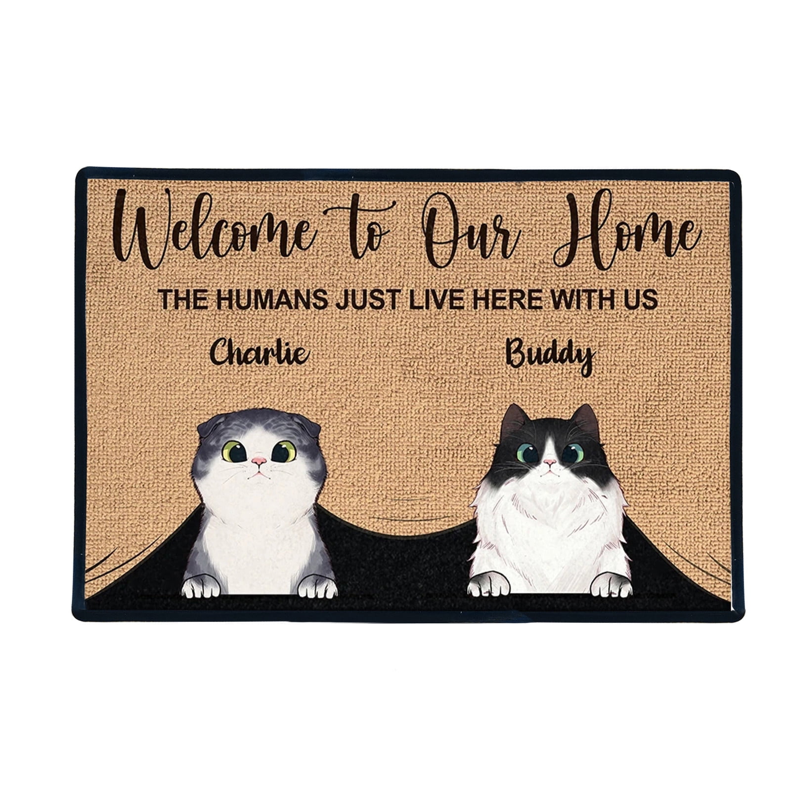 personalized doormat Life is full of choices choose wisely doormat home decor welcome mat