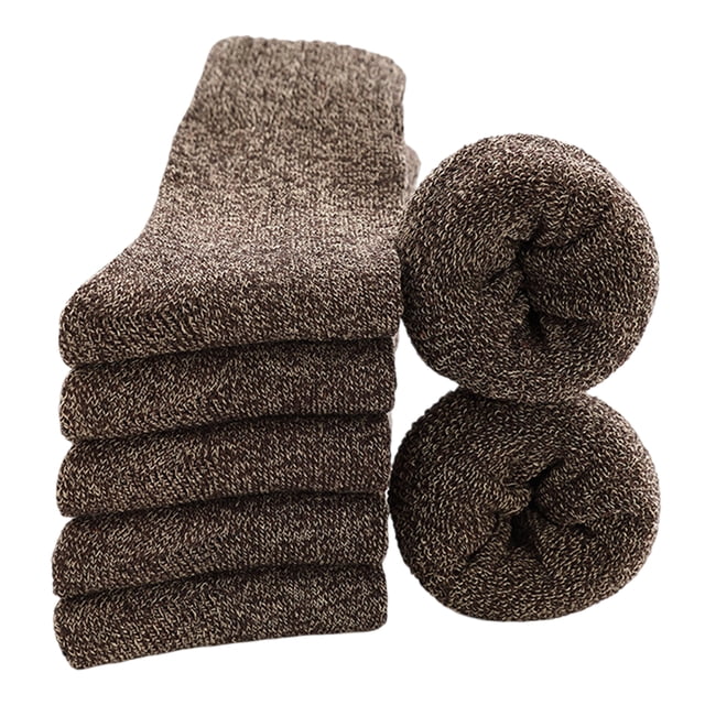 Winter Wool Socks for Men Thick Warm Thermal Boot Gifts for Men Dad