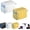 White+Yellow, variant on 6-Port Fast Charging Station​,Built-in Smart Chip, Multi-layer Protection, 50W, Suitable for Both Home and Travel