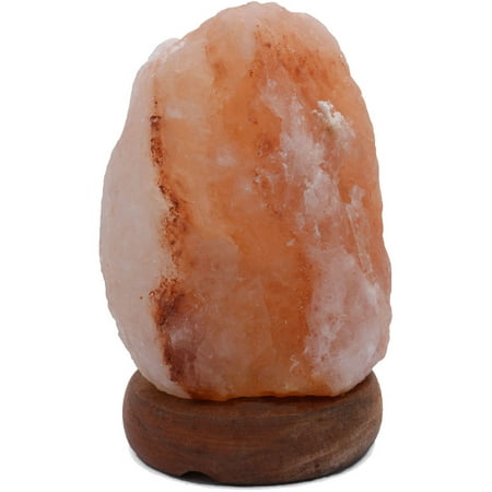 Accentuations by Manhattan Comfort 6" Natural Shaped Himalayan Salt Lamp 1.6 with Dimmer