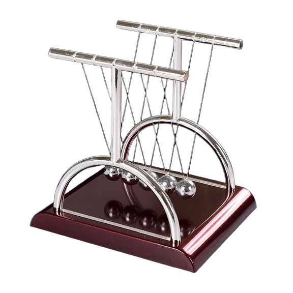 CCOCC Newtons Cradle,Precision Balance Mechanism Pendulum,Offers Endless Fun Newton Bassinet,S