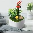 thumbnail image 1 of Nikou Artificial Potted Plant Ceramic Cactus Plant Pot Decorative Simulation Flower Pots for Home (Bee), 1 of 7