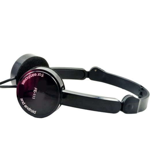 COOLHOOD Foldable Over-Ear Headphone Corded Noise Isolating Corded Stereo Headsets with Microphone for Adults Teens 3.5mm