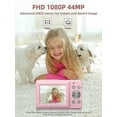 thumbnail image 2 of Cámara digital, Fhd 1080p, apuntar y disparar digital, 44mp para vlogging con zoom antivibración 16x, compacta, pequeña para niños, niñas, adolescentes, estudiantes Seni, 2 of 5