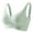 Green, variant on Womens Bra,Summer Plus Size Bra,Womens Underwear With Large Size Large Cup Size Large Chest Small Gathering Sagging Bra Leaf Vein Lace Bra,White,S
