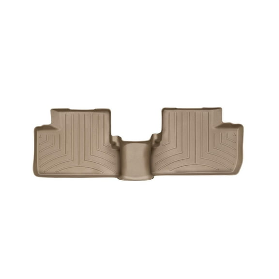 WeatherTech Custom Fit FloorLiners compatible with 2010-2013 Mazda MAZDA3 - 2nd Row, Tan