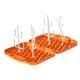 thumbnail image 1 of Escurridor de portabiberones plegable extraíble de viaje para pequeños lavable ahorro de espacio Material seguro Naranja Sunnimix Tendedero, 1 of 8