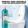 thumbnail image 3 of BAOPAI Professional Toilet Bowl Cleaner Liquid Powerful Remove Stains Odors and Scale No Scrubbing Needed Long Lasting Adhesion Easy Squeeze Bottle Fresh Scent 500ml, 3 of 9
