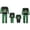Style 10, variant on Christmas Family Pajamas Matching Set Letter Print Long Sleeve Tops and Plaid Pants Loungewear Soft Sleepwear