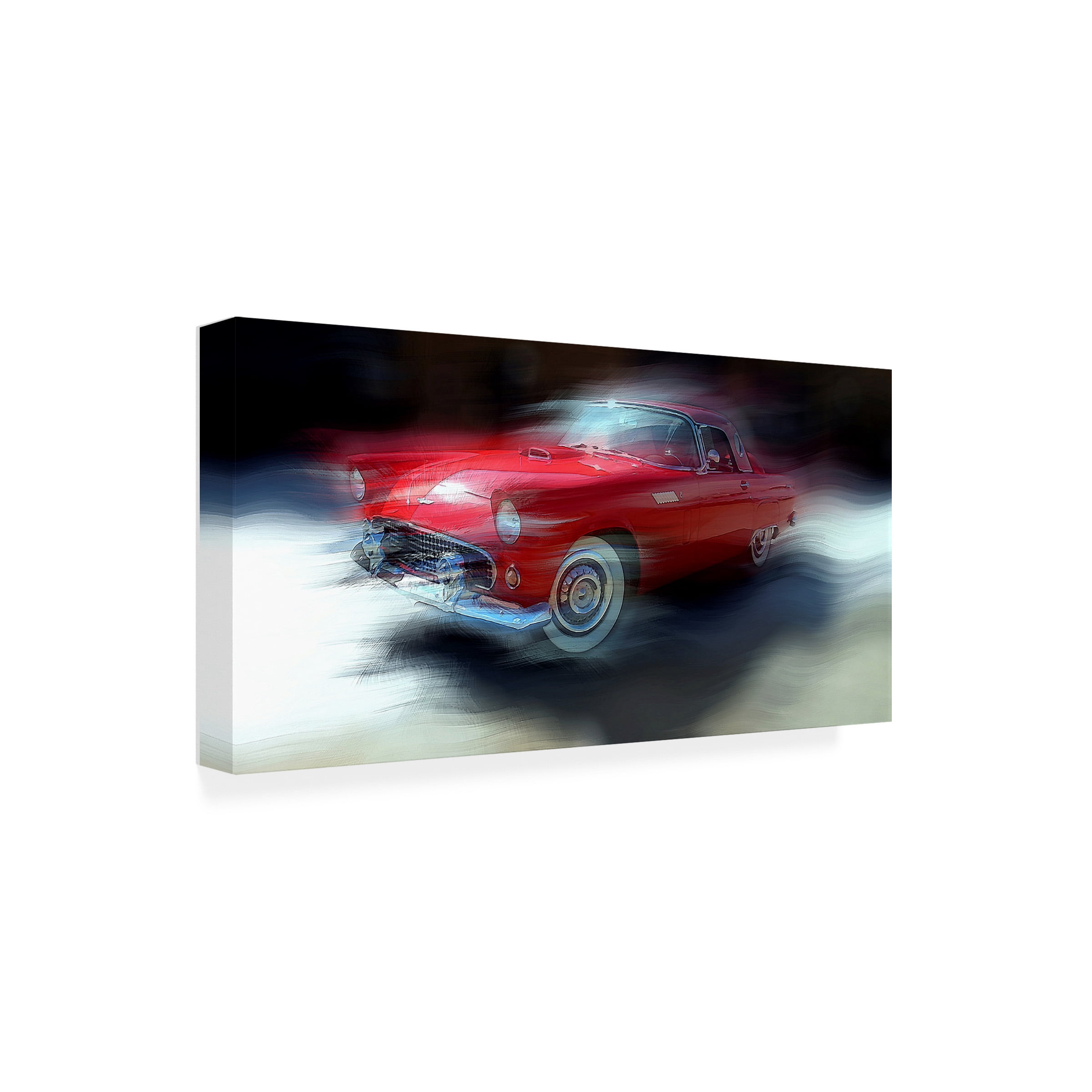 David Manlove 'Red Thunderbird' Canvas Art