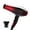 Red, variant on Hzrsly 220V Hair Dryer with 5 Heat Settings Lightweight Powerful DC Motor Fast Drying Compact Design for All Hair Types with Concentrator Attachment