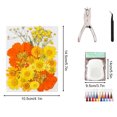 thumbnail image 2 of Wzzjkit Marque-Pages Transparents pour Fleurs Séchées Kit de Fabrication de Marque-Pages Transparents avec Outils, 2 of 5