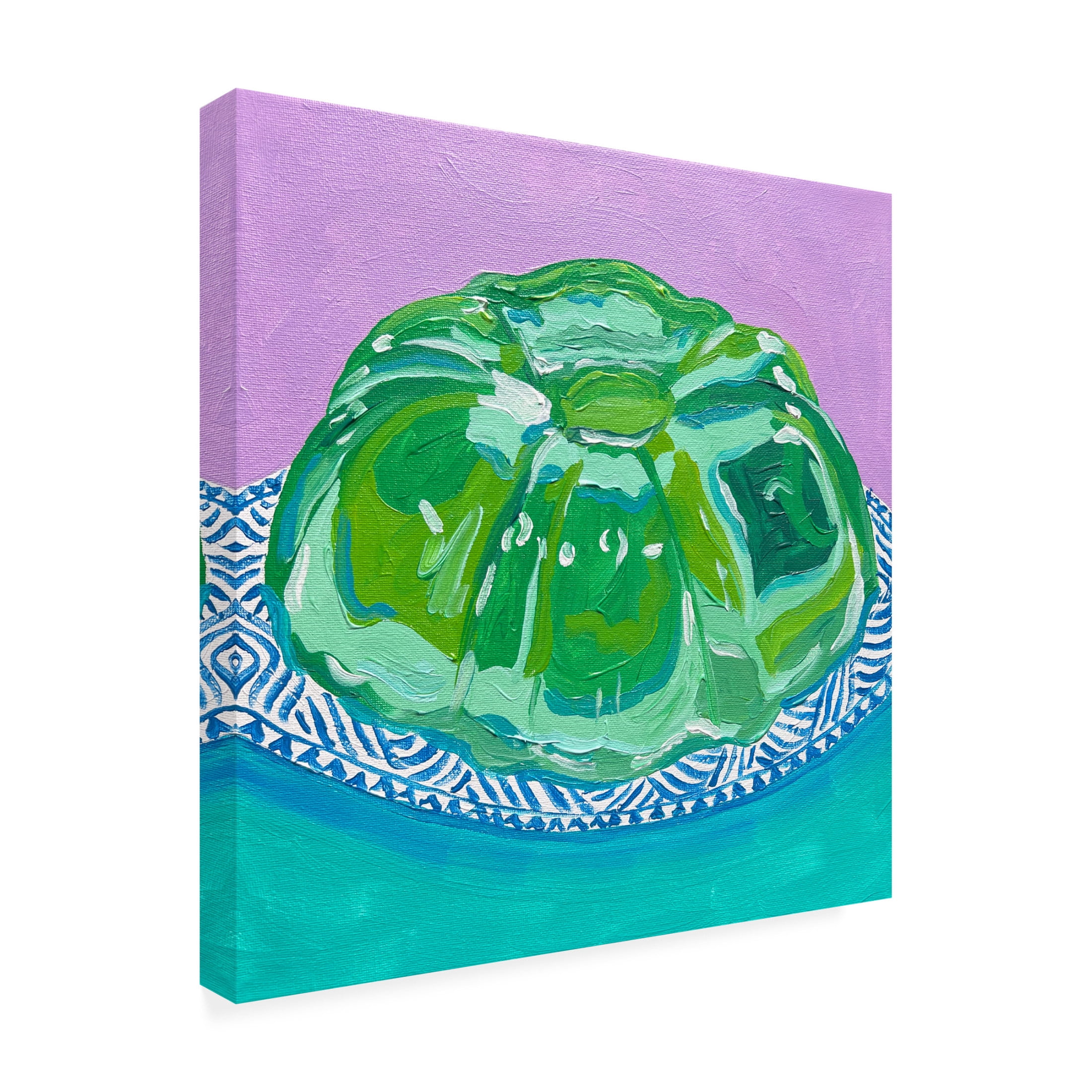 Trademark Fine Art Key and Sea Lime Jello Canvas Wall Art