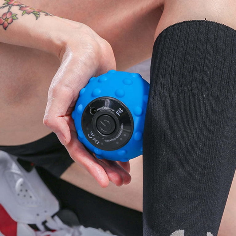 vibrating ball walmart 5-Gear Vibrating Massage Ball, Rechargable Massage Vibrating Ball for  Fitness, Training, Therapy and Relaxation, Yoga Massage Roller, Relieving  Muscle Tension Pain & Pressure Massaging Balls (Black) main image 1