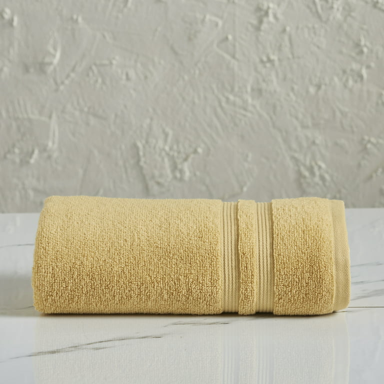 Mainstays Performance Solid Hand Towel, 26 x 16, Golden Curry 