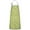 Lightgreen Daisy Flower, variant on Teal Daisy Flower Yellow Blooms Pattern Apron-Garden Aprons for Women with Pockets-Cotton Linen Waterproof Kitchen Cooking Gardening Aprons Adjustable for Kitchen,Cooking,BBQ and Salon 33x27 Inch