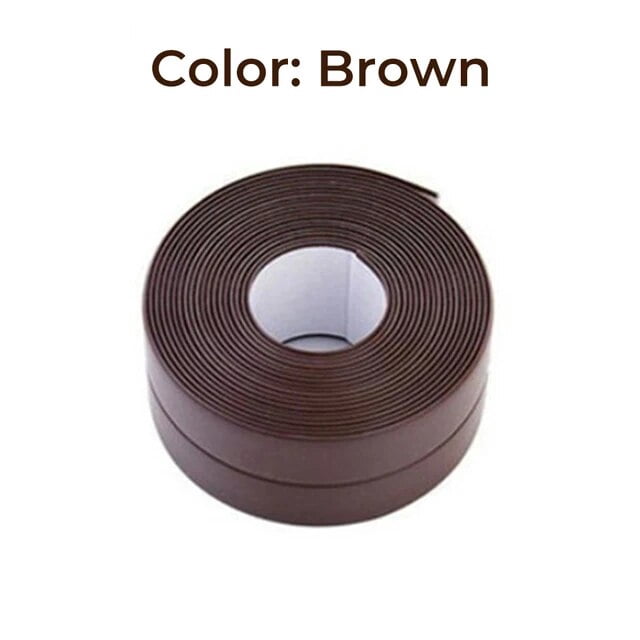 Cintas de sellado para baño, ducha, lavabo, baño, tiras de sellado adhesivas de PVC, pegatinas de pared impermeables para baño, cinta selladora de cocina