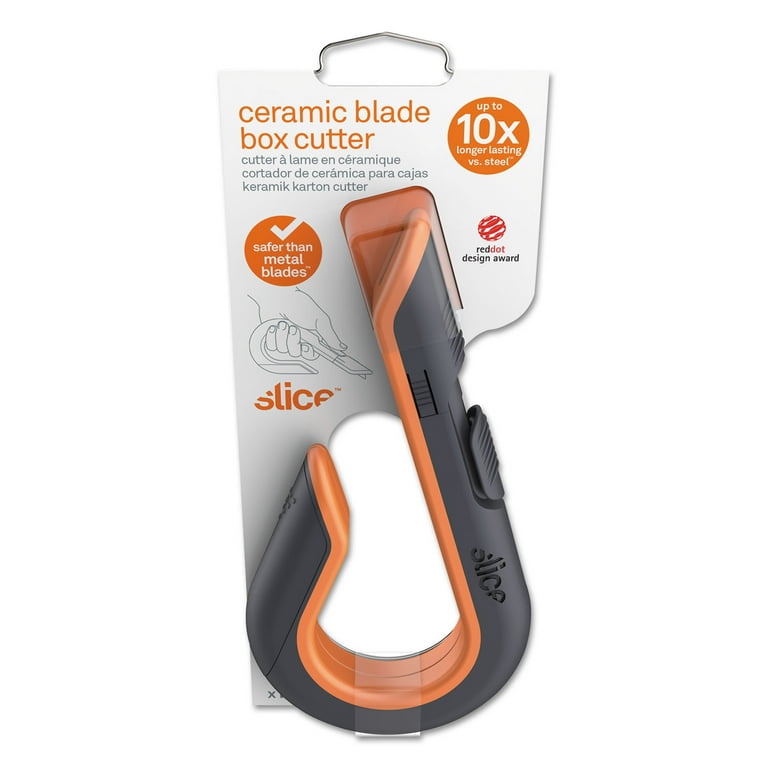Slice Box Cutter, Retractable Ceramic Box Cutter