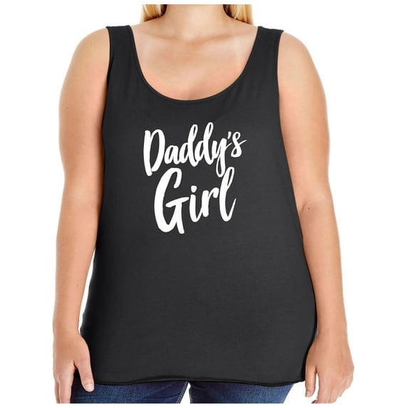 Daddy's Girl Womens Tank Top