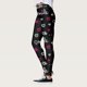 thumbnail image 3 of Gibobby Leggings afelpados de invierno para mujer Pantalones con estampado de amor personalizados para mujer, mallas personalizadas para mallas para correr(K,G), 3 of 5