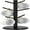 Black, variant on Mug Holder Tree,New Upgraded 360 Rotated 6 Hooks Cup Holder for Counter, Wood Mug Rack Standing for Coffee Bar Accessories and Kitchen Home Organizer (Brown)