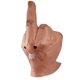 thumbnail image 2 of Worallymy cabeza completa cara guardia Halloween en forma de mano látex cara disfraz fiesta temática divertido Cosplay Prop Worallymy JD735800275, 2 of 7