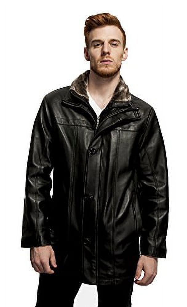 Lamb Car Leather Coat - Walmart.com